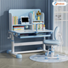 Bộ bàn học sinh tiểu học thông minh cho bé Htdkids T16 | tăng giảm chiêu cao tay quay